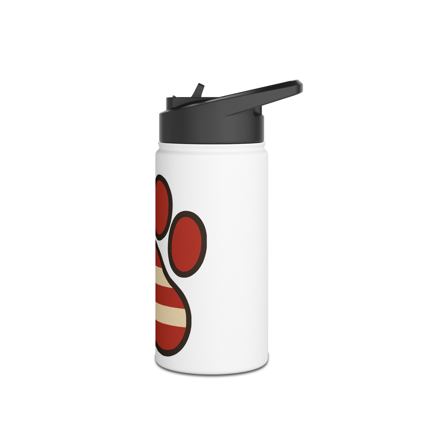 Patriotic Paw Print Water Bottle