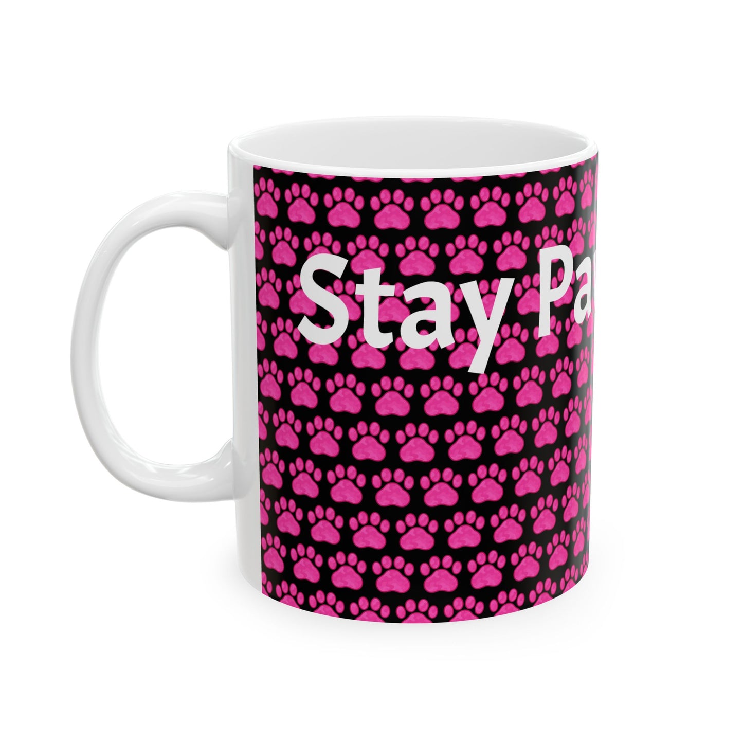 Paw-sitive Vibes Ceramic Mug