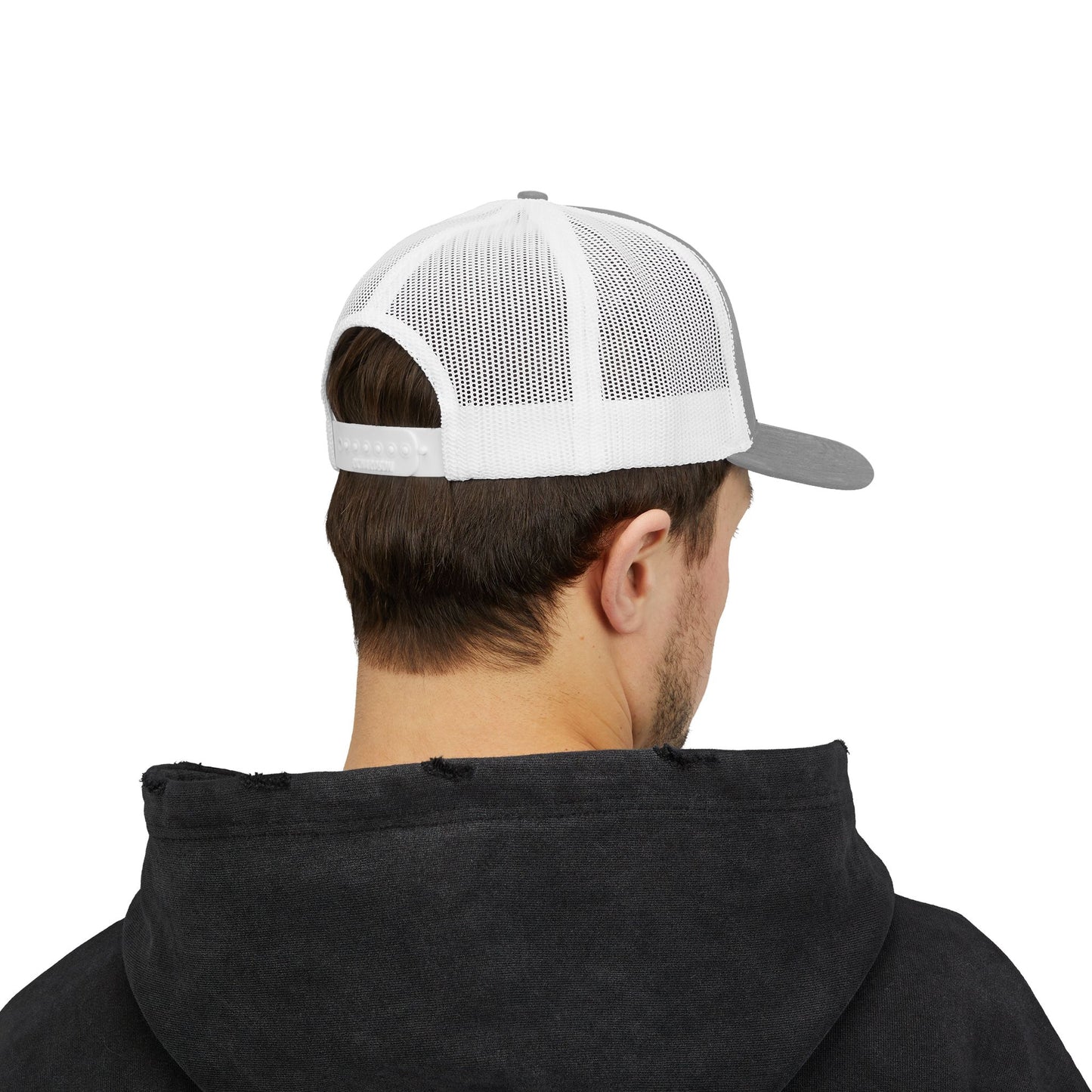 Stay Pawsitive Snapback Trucker Cap
