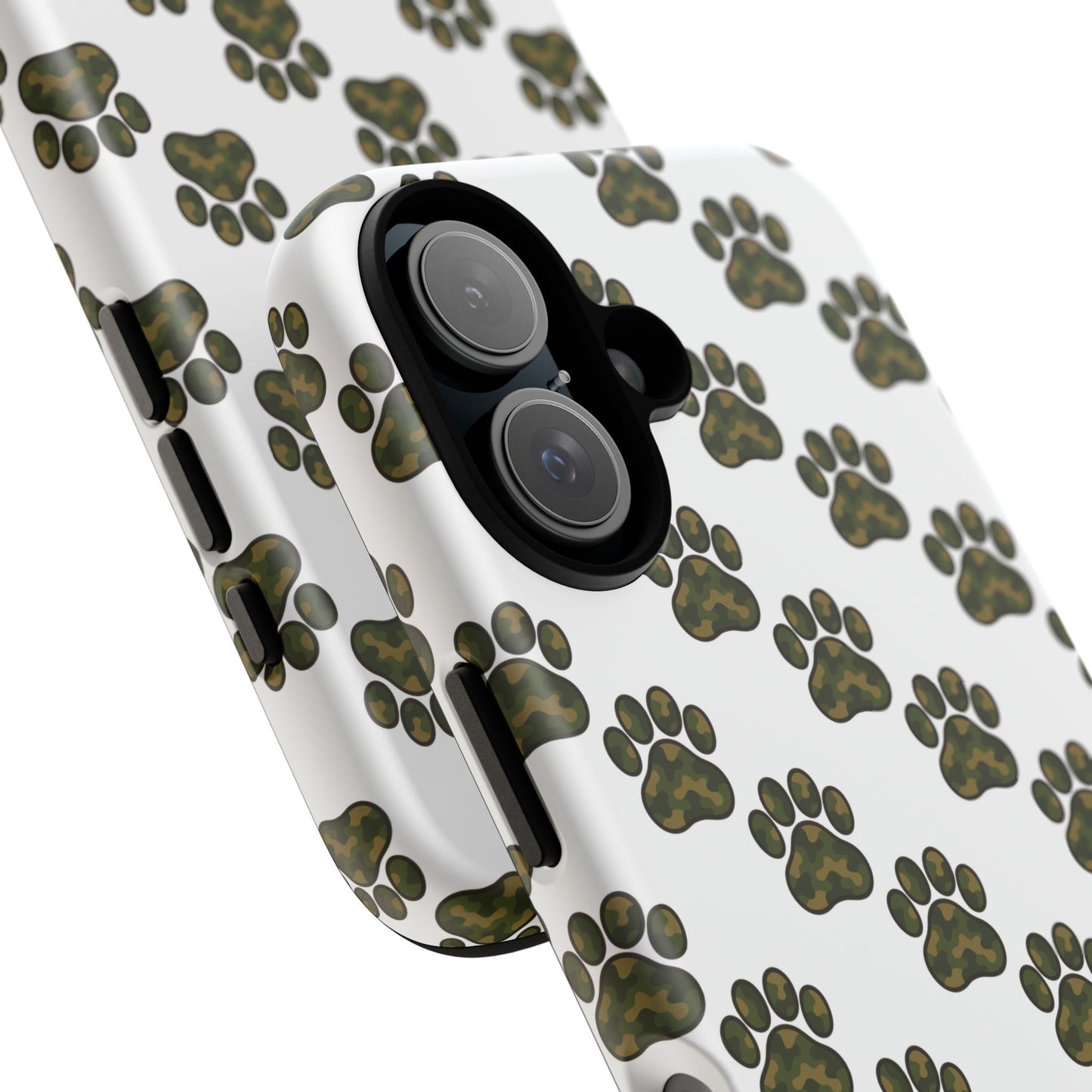 Walkies Club Camo Paw Print Phone Case
