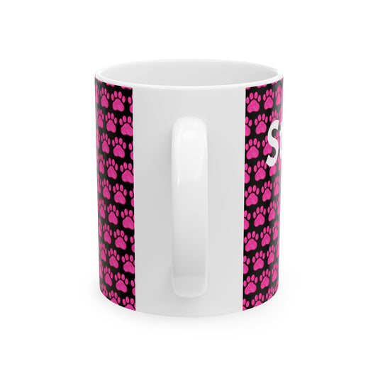 Paw-sitive Vibes Ceramic Mug